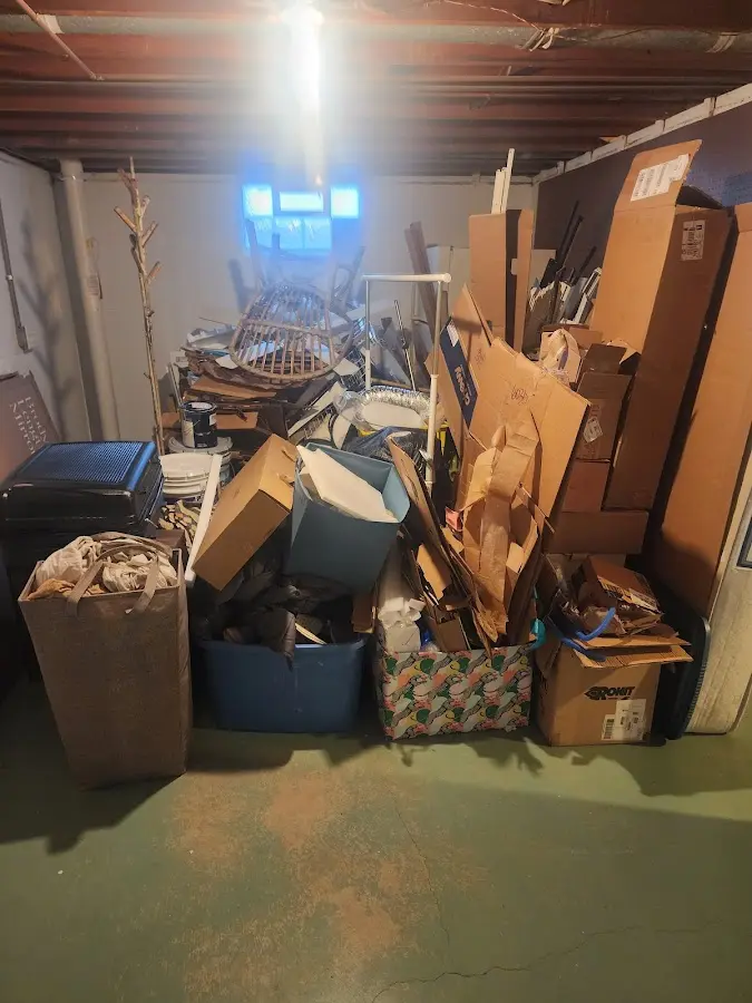 Roll-off dumpster container at job site for Yard Waste Dumpster Rental in Silver City